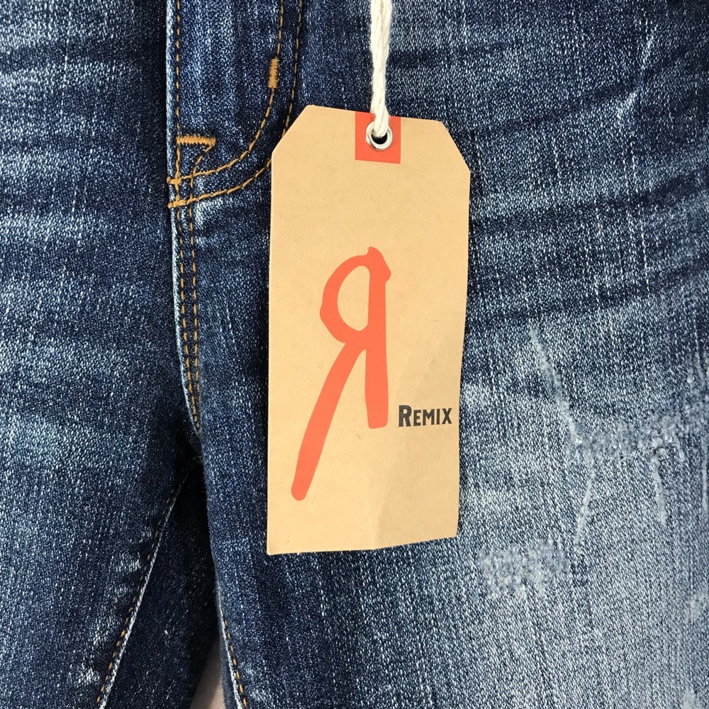 NWT Remix by Rock Revival Skinny Stretch Jean Sz 2 - Picture 2 of 11